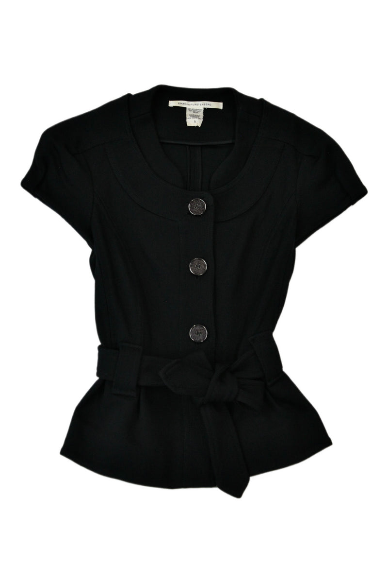 Diane von Furstenberg - Short Sleeve Jacket