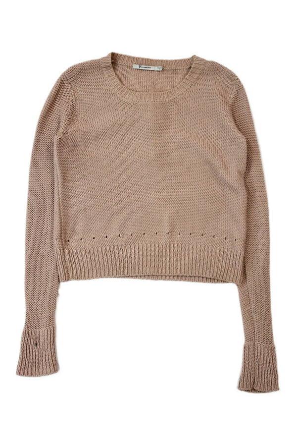 T by Alexander Wang - Cropped Cotton Knit