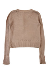 T by Alexander Wang - Cropped Cotton Knit