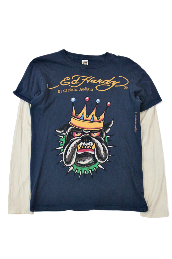 Ed Hardy - Double Sleeve Tee