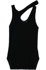 Bassike - Asymmetrical Neck Tank