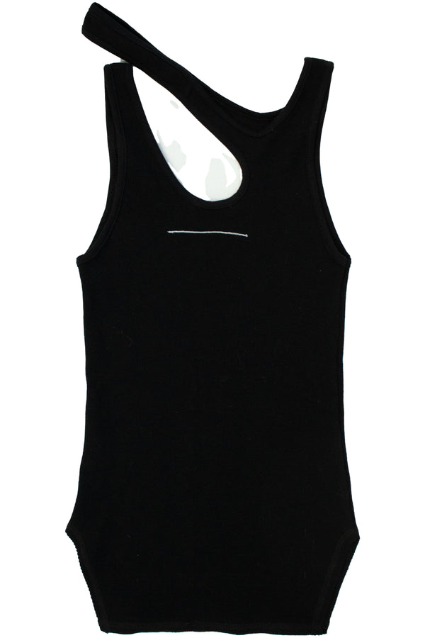 Bassike - Asymmetrical Neck Tank
