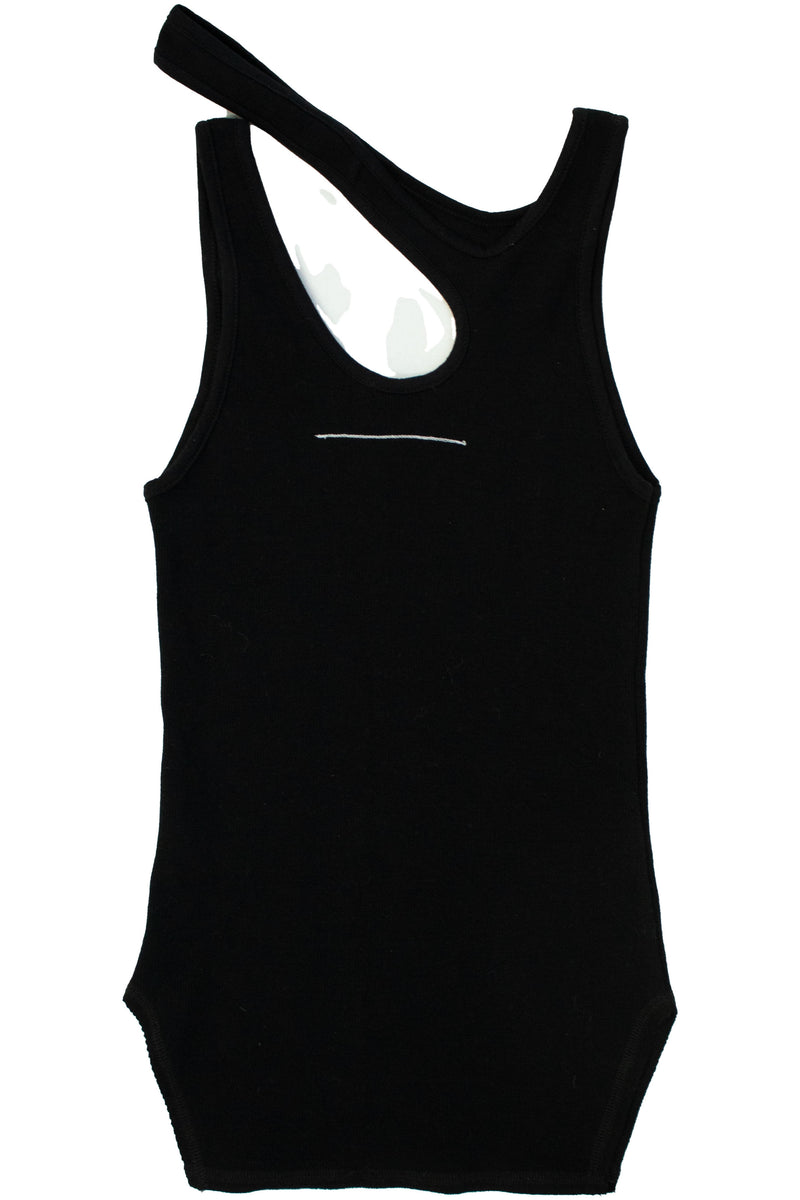 Bassike - Asymmetrical Neck Tank