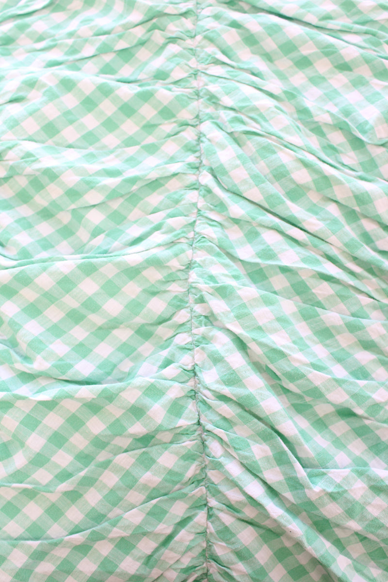 Ruby - Gingham Gathered Dress