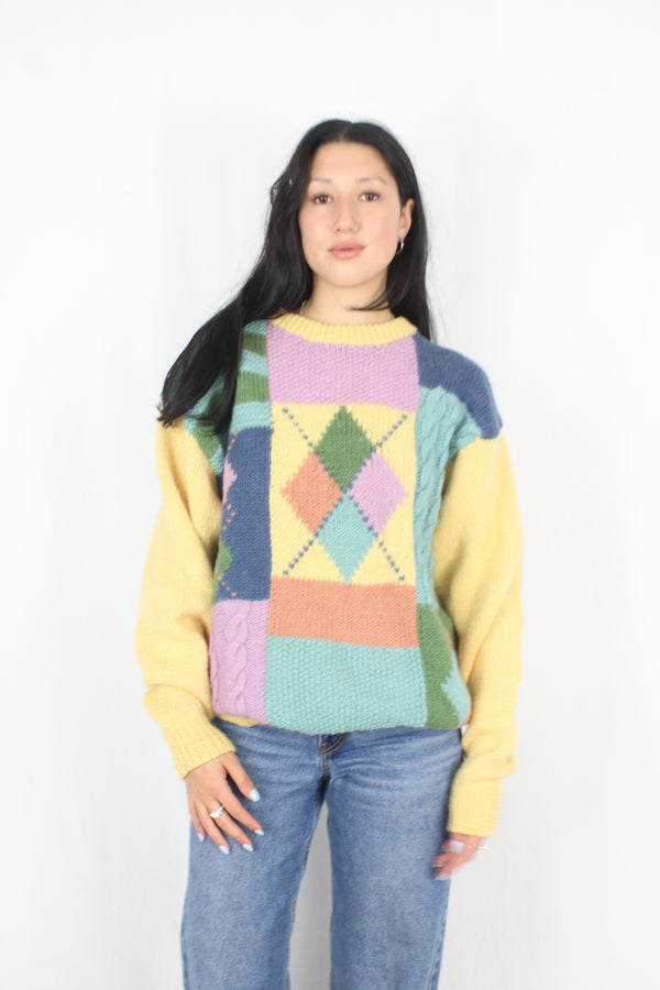 Scofield - Vintage Geometric Jumper