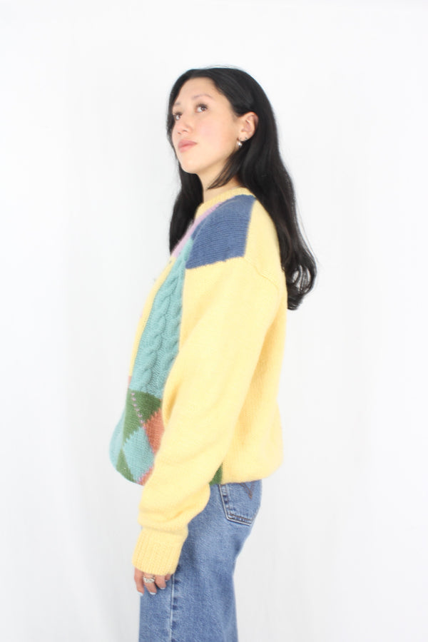 Scofield - Vintage Geometric Jumper