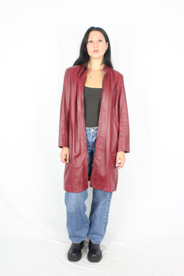 Fonata - Vintage Leather Coat