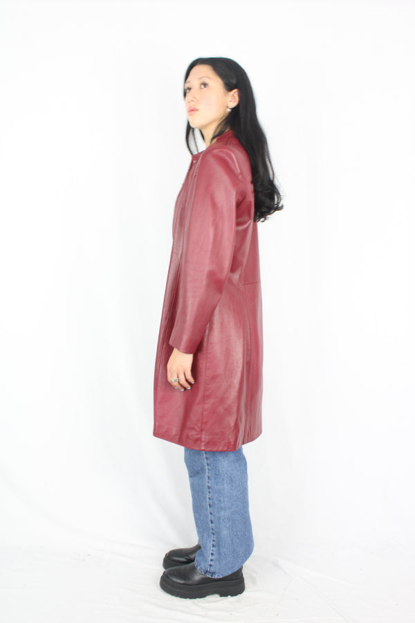 Fonata - Vintage Leather Coat