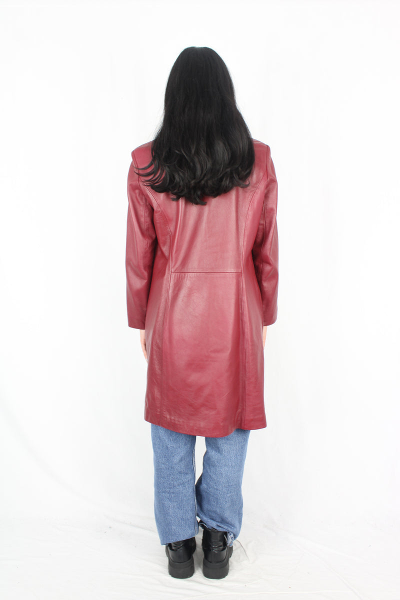 Fonata - Vintage Leather Coat