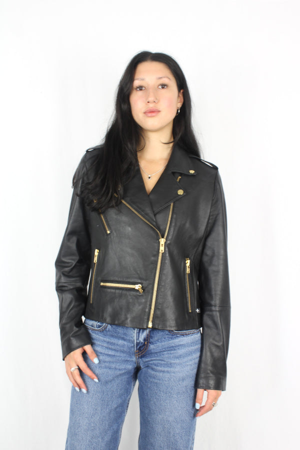 Federation - Leather Biker Jacket
