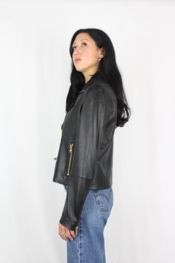 Federation - Leather Biker Jacket
