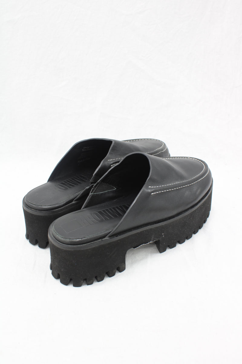 Bronwyn - Kendall Leather Mules