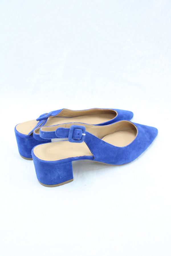 Country Road - Suede Slingback Heels