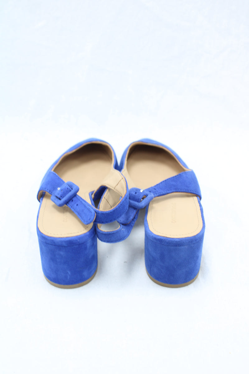 Country Road - Suede Slingback Heels