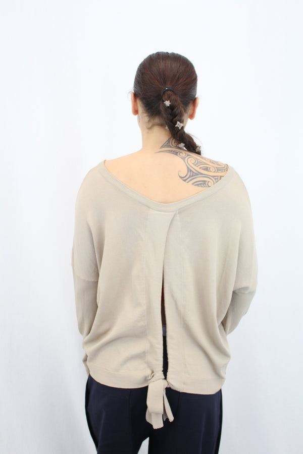 Moochi - Open Back Cardigan