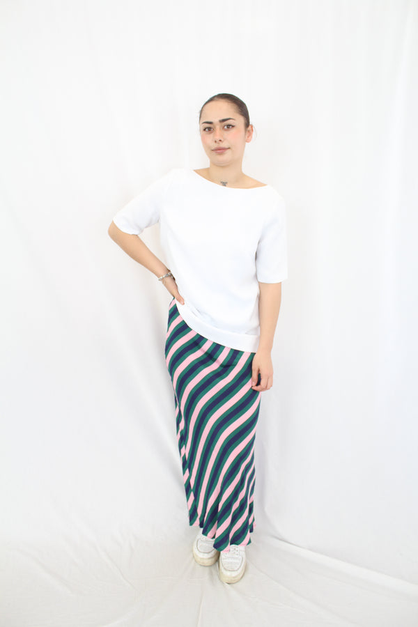 Briarwood - Striped Maxi Skirt