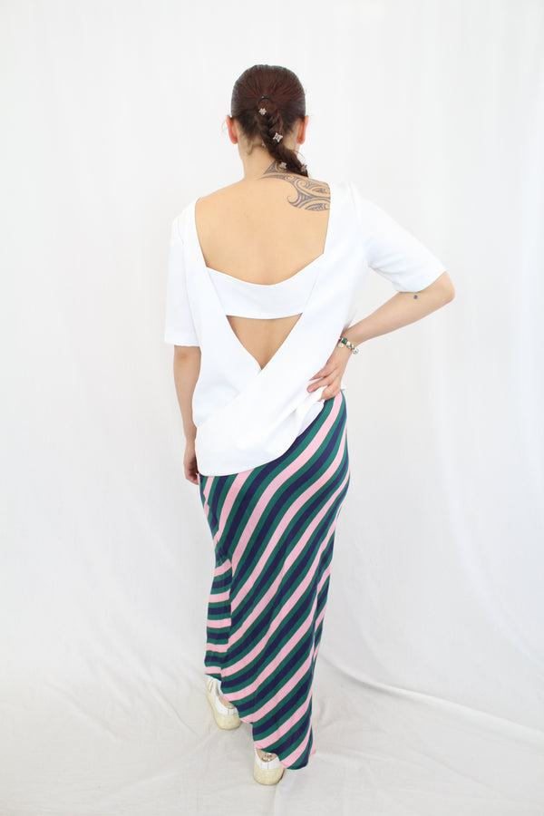 Briarwood - Striped Maxi Skirt