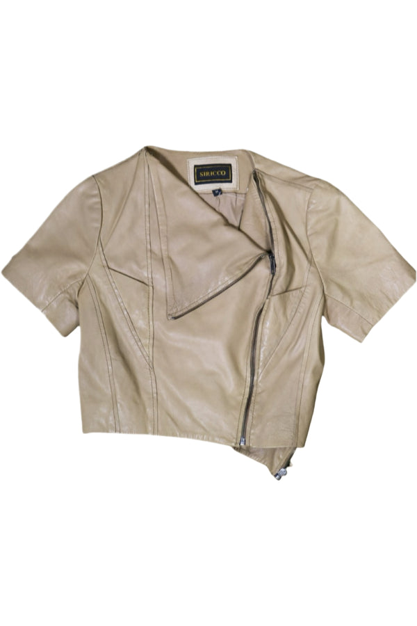 Siricco Cropped Short Sleeve Jacket