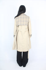 Ghupian - Plaid Trench Coat