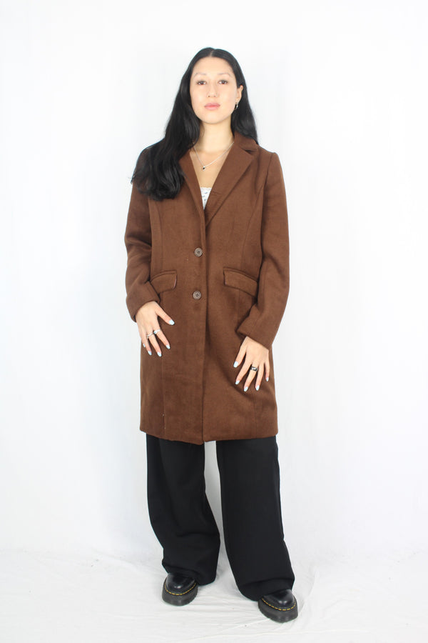 Elm Lifestyle - Tamsin Brushed Wool Coat