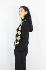 Lyle & Scott - Vintage Diamond Cardigan