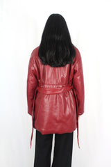 Wiya Urban - Pleather Puffer Coat