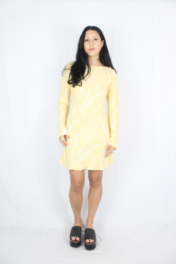 Sovere - Inara Bias Snakeskin Dress