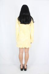 Sovere - Inara Bias Snakeskin Dress