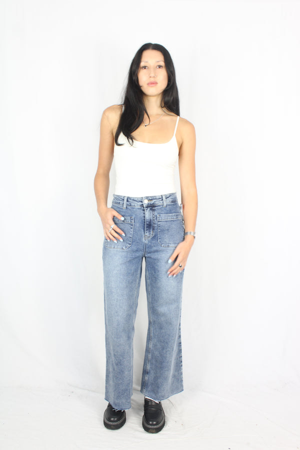 Among The Brave - Zoey Wide Leg Jeans