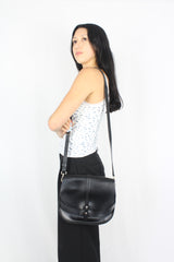 Caroll - Leather Double Flap Bag