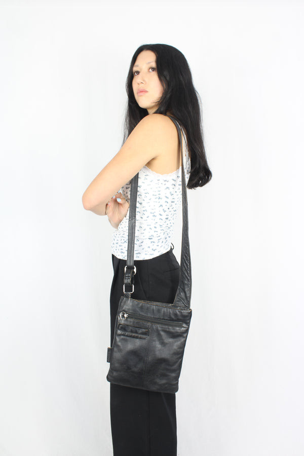 Hermes - Vintage Leather Crossbody Bag