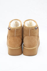 Chaakan's - Suede Fluffy Boots