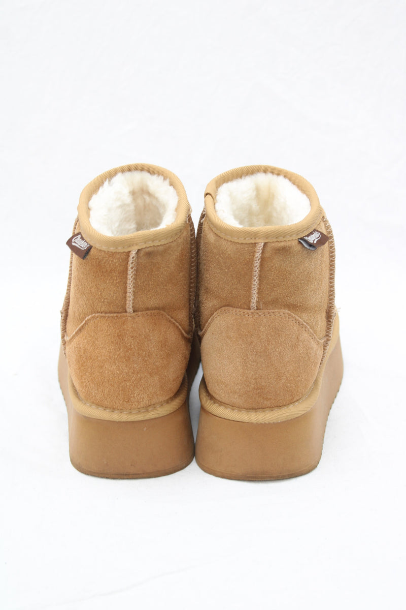 Chaakan's - Suede Fluffy Boots