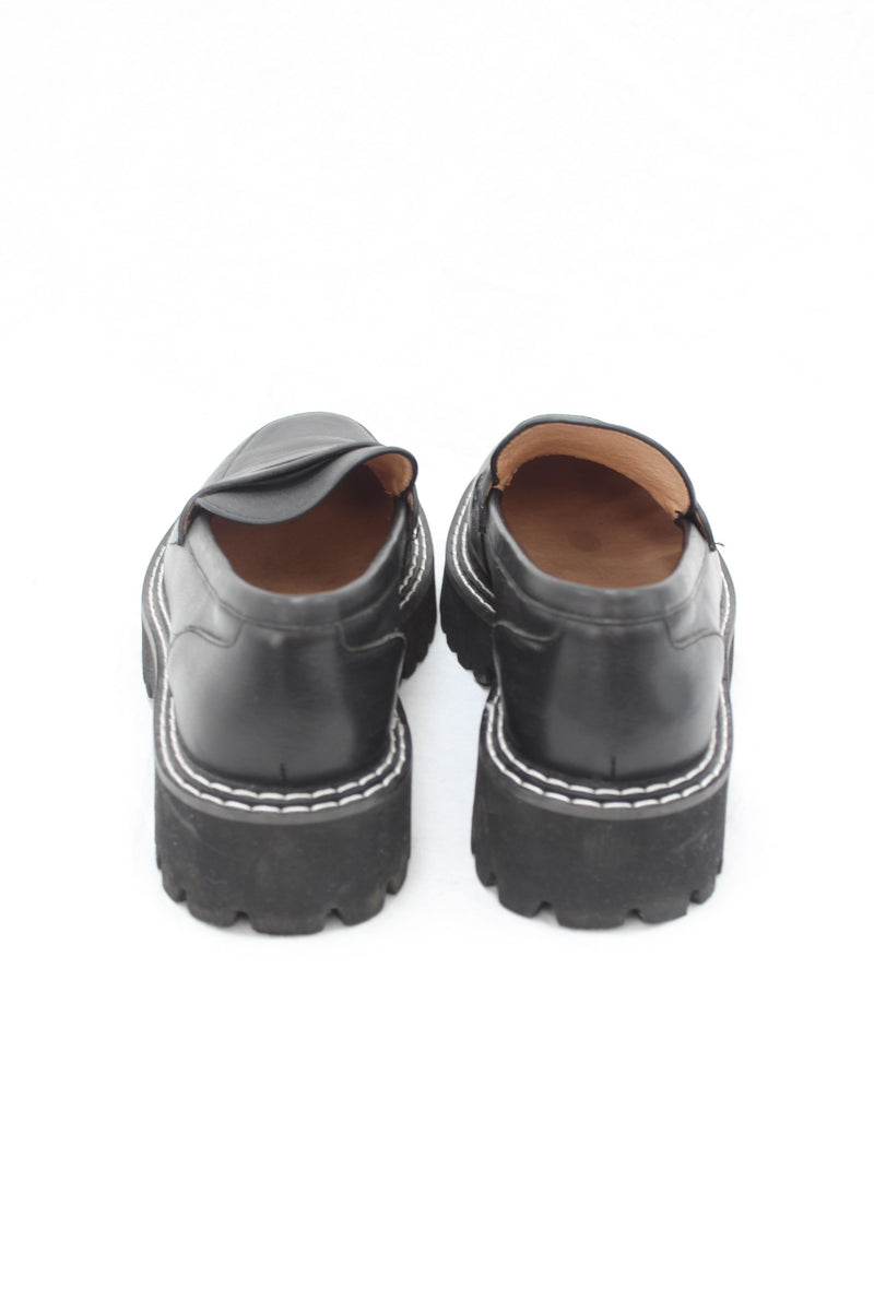Jo Mercer - Chunky Leather Loafers