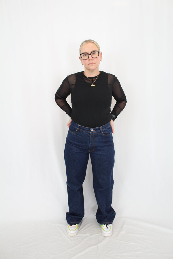 Kowtow - Wide Leg Mom Jean