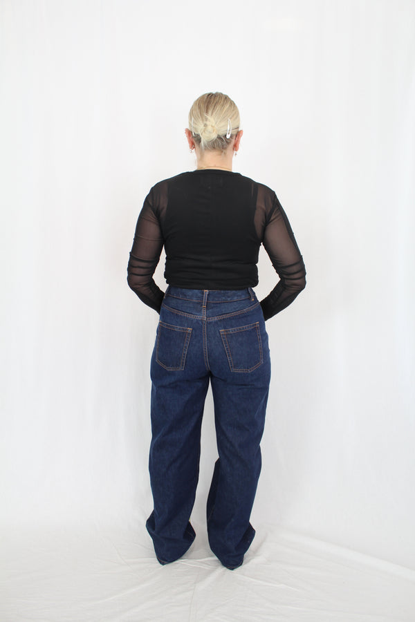 Kowtow - Wide Leg Mom Jean