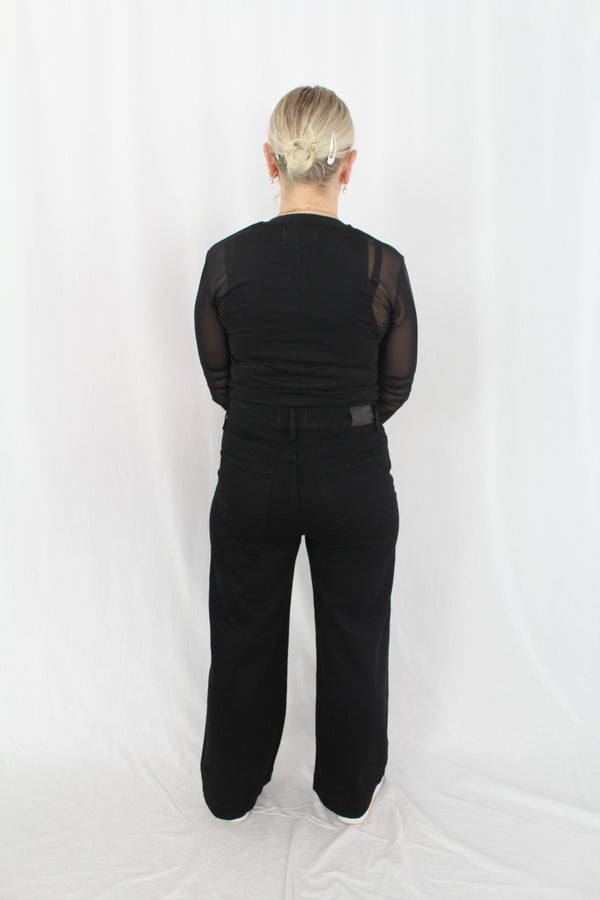 Paige - 'Anessa Black Shadow Jeans' NWT