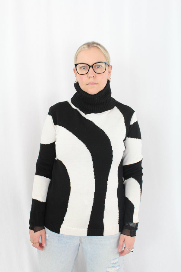 Paula Ryan - Rolled Neck Knit