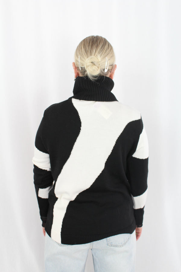 Paula Ryan - Rolled Neck Knit