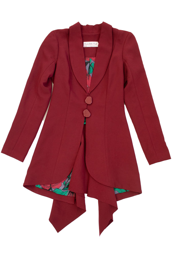 Annah Stretton Pink - Button Up Coat