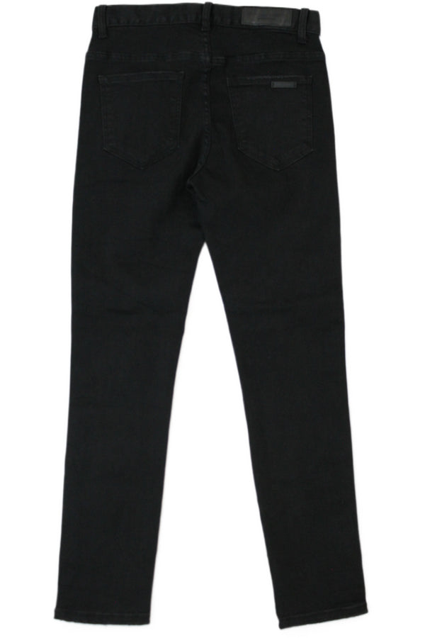 Homme + Femme Denim Wear - Text Skinny Jeans