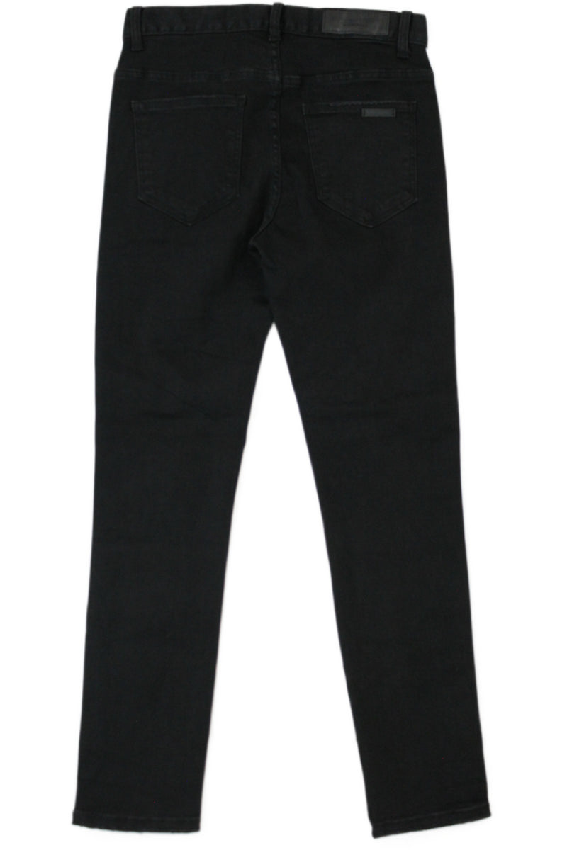 Homme + Femme Denim Wear - Text Skinny Jeans