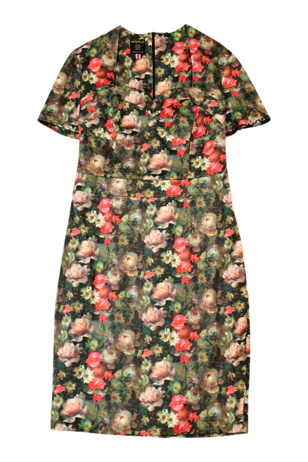 WORLD - Floral Midi Dress