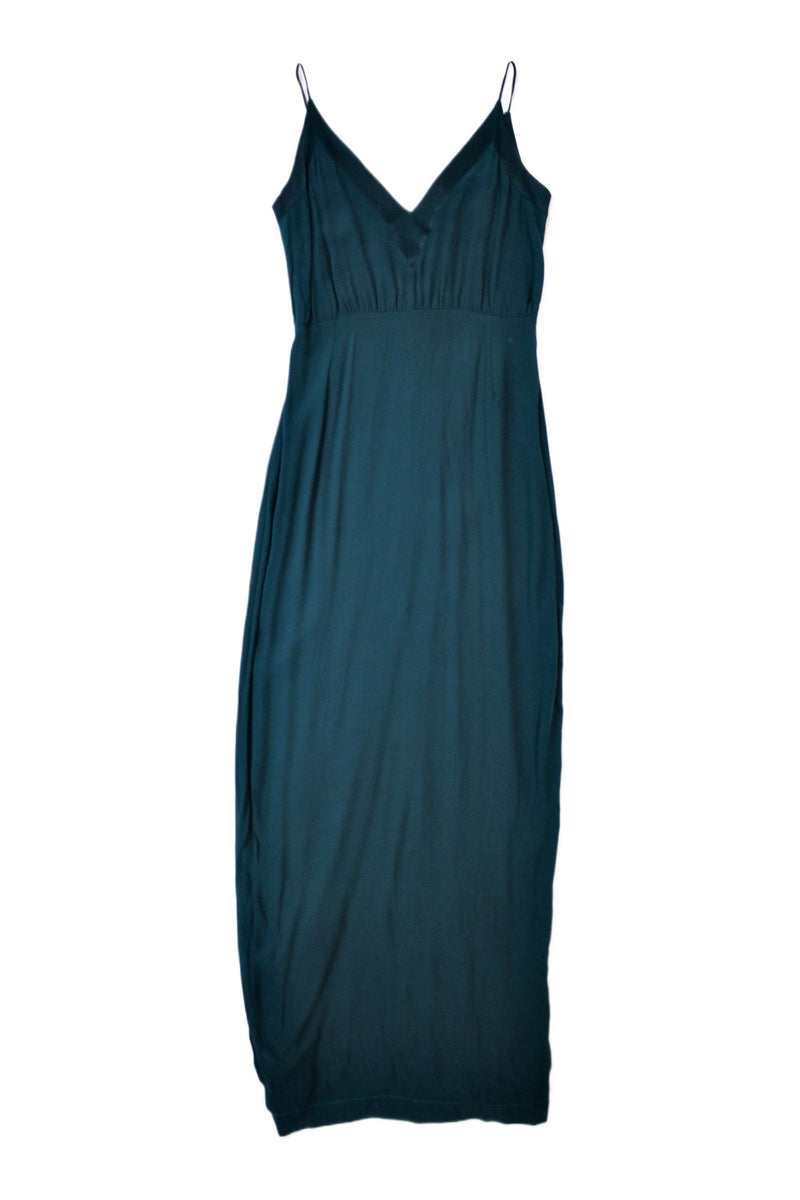 Turet Knuefermann - Satin Trim Maxi Dress