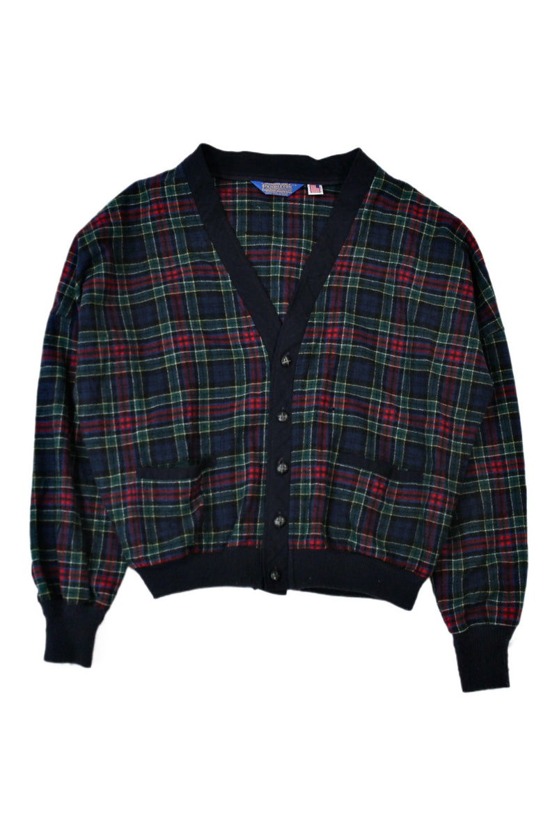 Pendelton - Plaid Cardigan