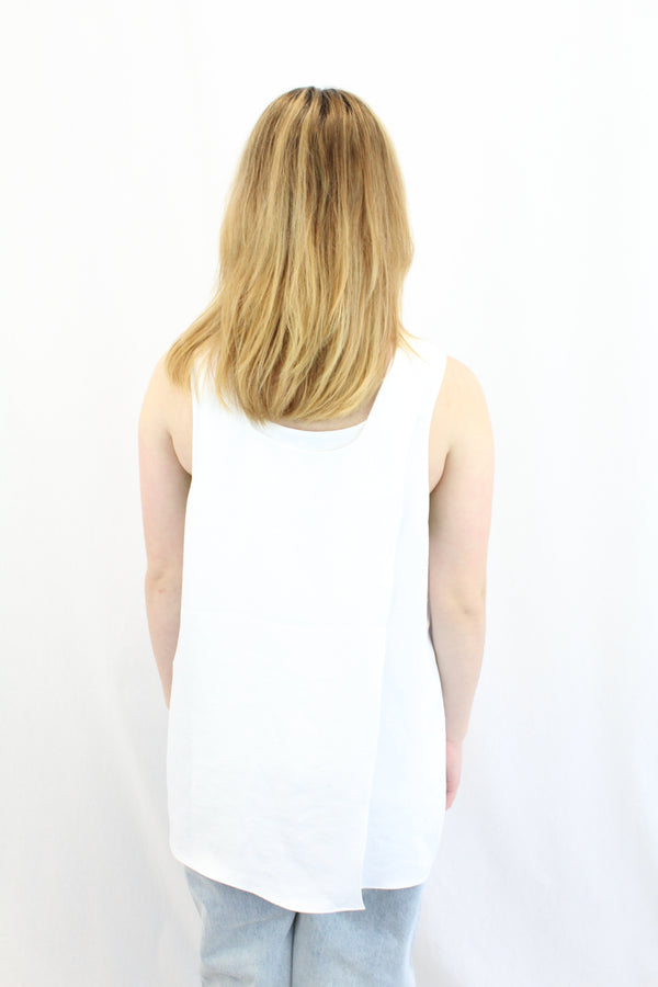 Tibi - 'Chalky Drape Wrap Top'