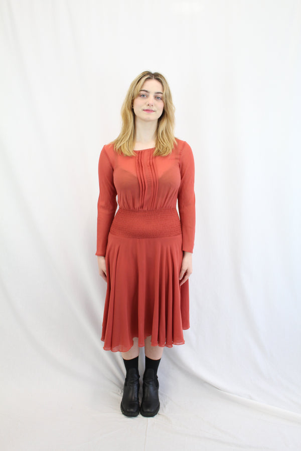 Sylvester - Gathered Waist Midi Dress