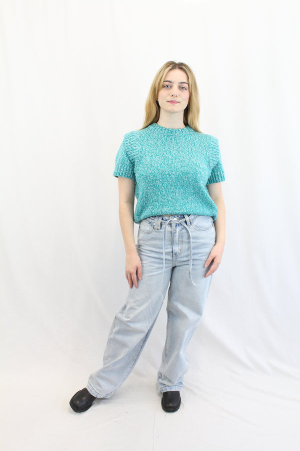 I Love Ugly - Tie Belt Jeans