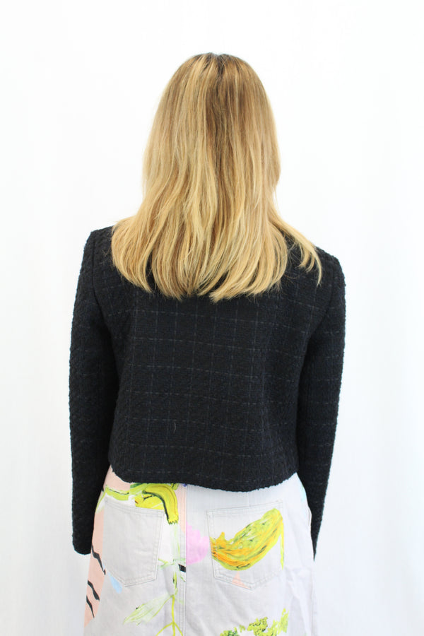 Hush - 'Esti Cropped Boucle Jacket' NWT