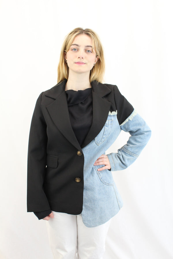 Runway Secrets - Two Fabric Blazer